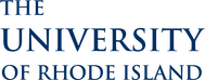 Image of University of Rhode Island Logo, just text, no imagery.